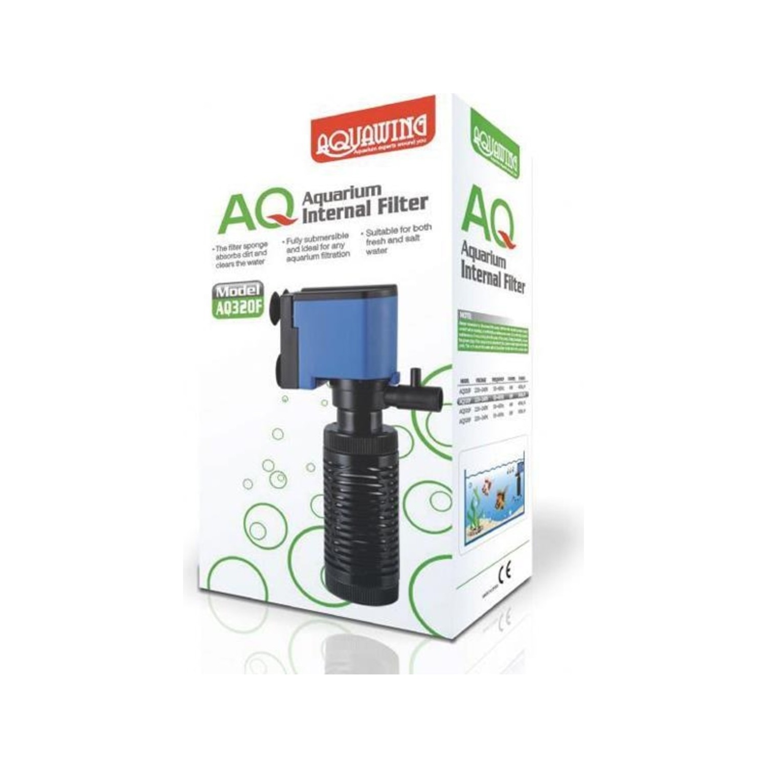 Aquawing%20AQ320F%20Akvaryum%20Iç%20Filtresi%206W%20500L/H