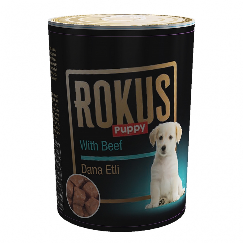 Rokus%20dana%20etli%20Yavru%20Köpek%20Konservesi%20410g