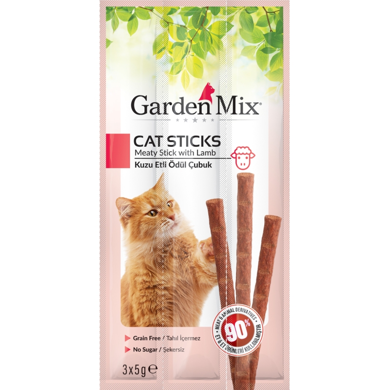 Gardenmix%20Kuzu%20Etli%20Kedi%20Stick%20Ödül%203*5g