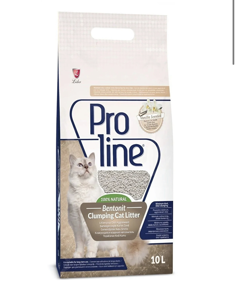 Pro%20Line%20Vanilya%20Kokulu%20Topaklanan%20Bentonit%20Kedi%20Kumu%20ince%20%2010L