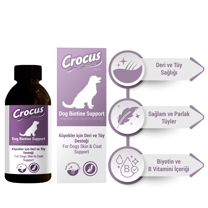 Crocus%20Köpek%20Tüy%20Sağlığı%20Damlası%20100%20Ml