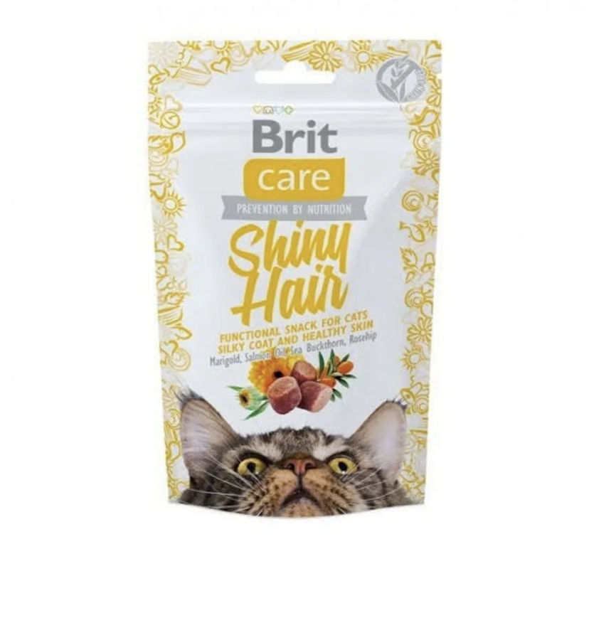 Brit%20Care%20Sncky%20Shiny%20Hair%20kedi%20ödül%20maması%2050%20gr%20