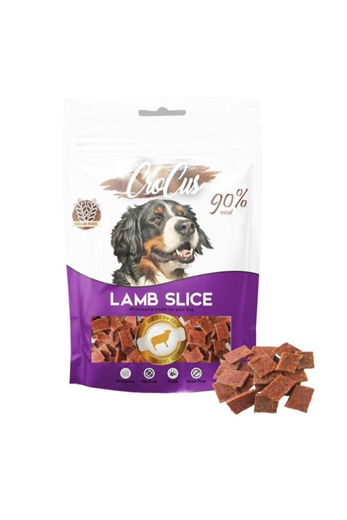 Crocus%20Slıce%20Kuzulu%20Tahılsız%20Köpek%20Ödülü%2080%20Gr