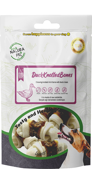 Eco%20Natura%20Pet%20Duck%20Knotted%20Bones%20Ördek%20Etli%20Düğüm%20Kemik%20100Gr