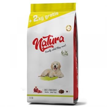 Natura%20Düşük%20Tahıllı%20Kuzu%20&%20Nar%20Orta%20ve%20Büyük%20Irk%20Yavru%20Köpek%20M%2012+2Kg