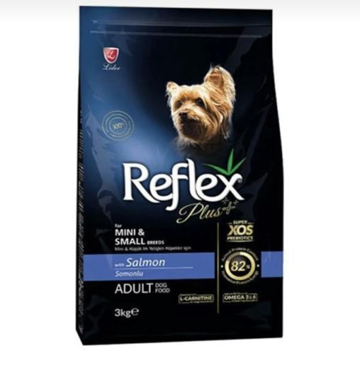 Reflex Plus Somonlu Mini ve Küçük Irk Yetişkin Köpek Maması 8kg