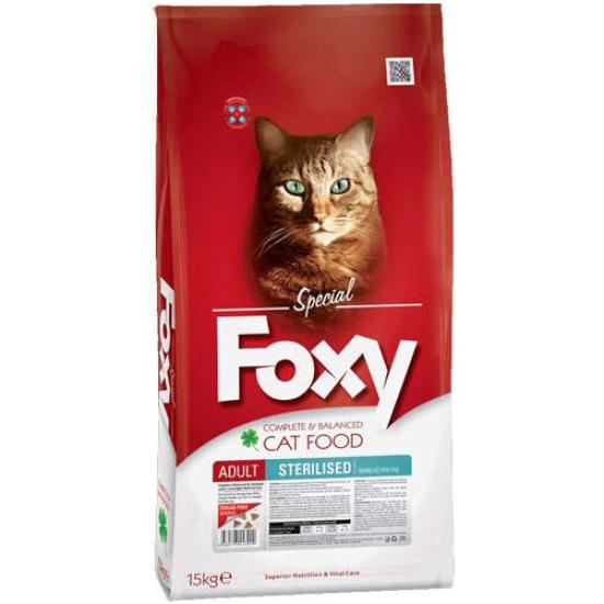 Foxy Kısır tavuk  Kedi Maması 15 kg