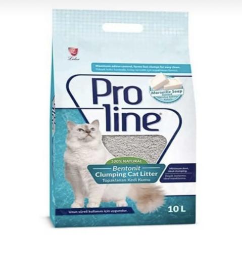 Pro Line Lavanta Kokulu İnce Taneli Topaklanan Kedi Kumu 10L