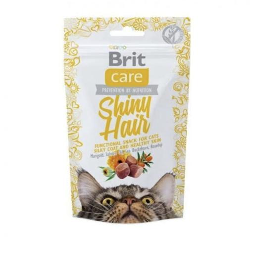 Brit Care Sncky Shiny Hair kedi ödül maması 50 gr 