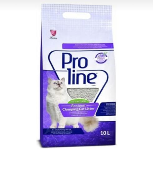 Pro Line Lavanta Kokulu İnce Taneli Topaklanan Kedi Kumu 10L