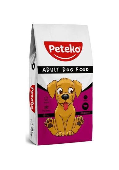 Peteko kuzu Etli Yetişkin Köpek Maması 15 kg