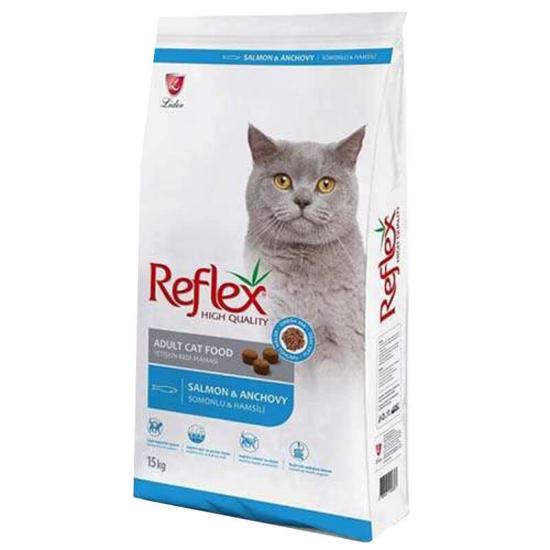 	 Reflex Yetişkin Kedi Maması Somonlu 15 Kg