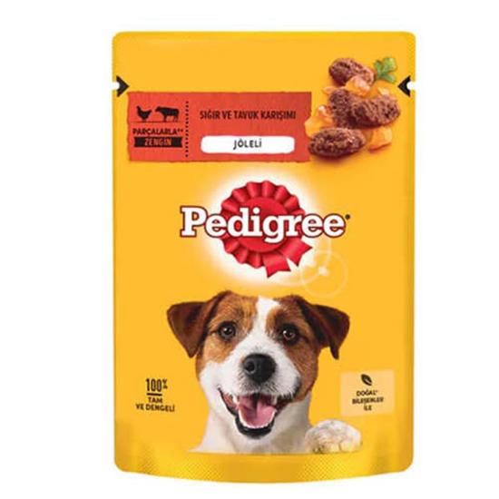 Pedigree Pouch Sığır Etli ve Tavuklu Yetişkin Köpek Konservesi 100gr