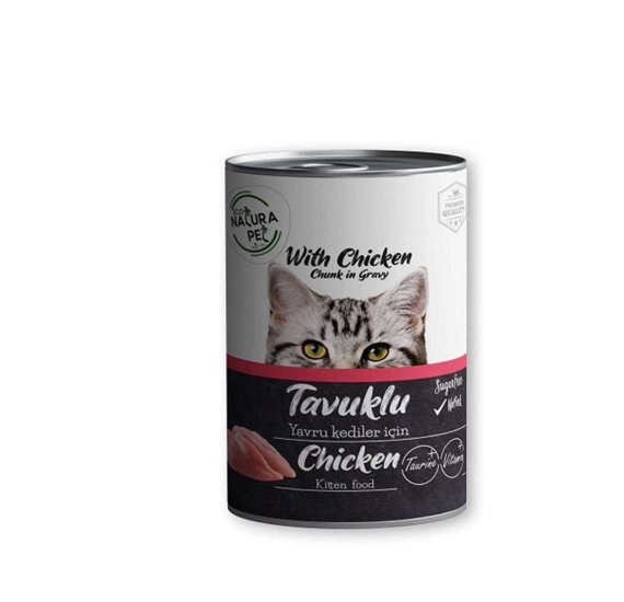 Eco Natura Pet Tavuklu Yavru Kedi Konservesi Gravy 400 Gr