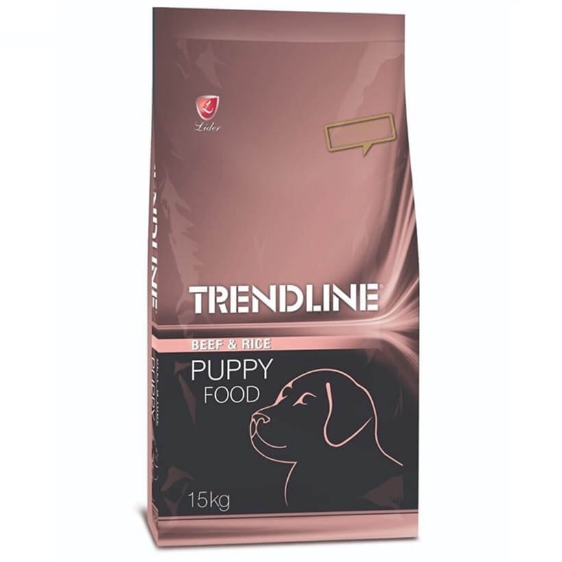 Trendline%20Biftekli%20Yavru%20Köpek%20Maması%2015%20Kg